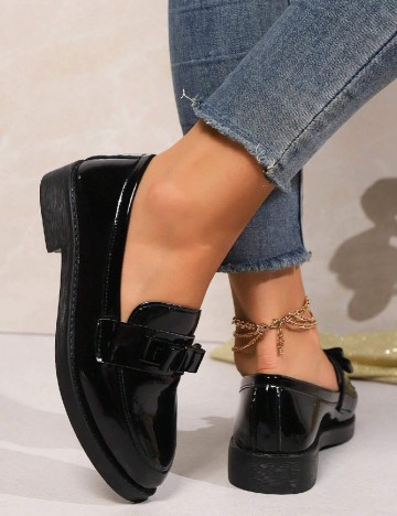 Mocasini SHEIN, negru