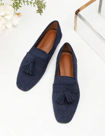 Mocasini SHEIN, bleumarin Albastru