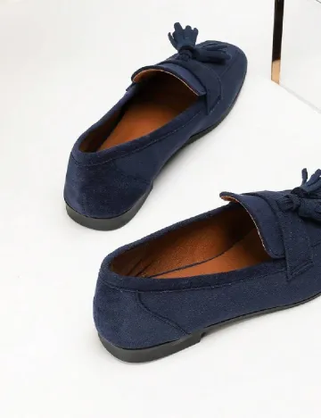 Mocasini SHEIN, bleumarin Albastru