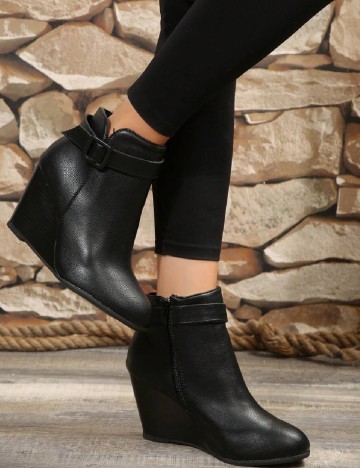 Botine SHEIN, negru