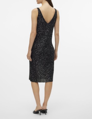 Rochie medie Vero Moda, negru