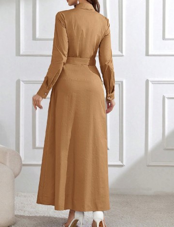 Rochie lunga SHEIN, maro