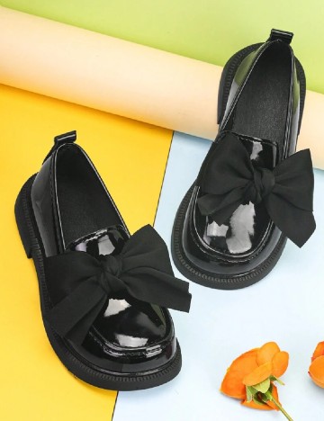 Mocasini Shein Kids, negru