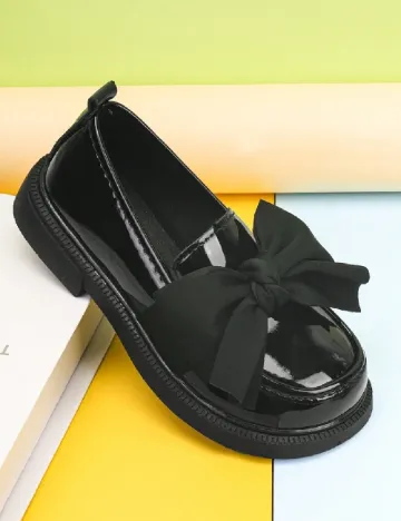 Mocasini Shein Kids, negru Negru