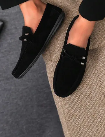 Mocasini SHEIN, negru Negru