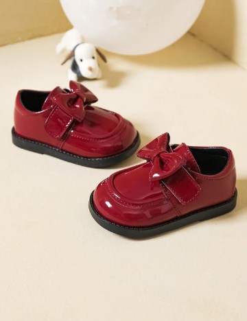 Pantofi Shein Kids, rosu