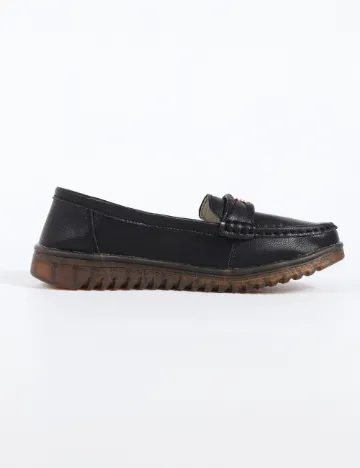 Mocasini SHEIN, negru Negru