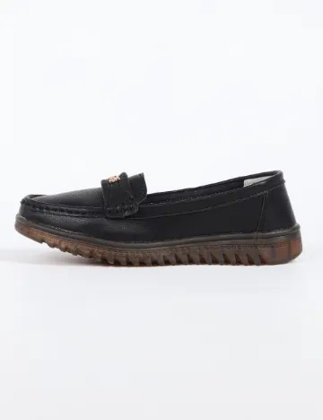 Mocasini SHEIN, negru Negru