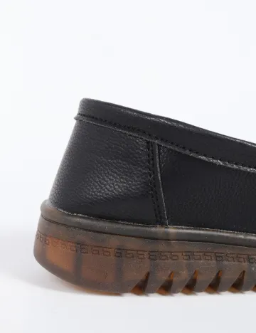 Mocasini SHEIN, negru Negru