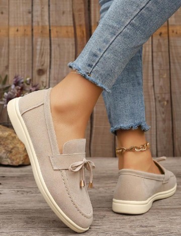 Mocasini SHEIN, bej