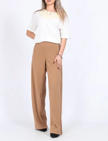 Pantaloni Vero Moda, maro Maro