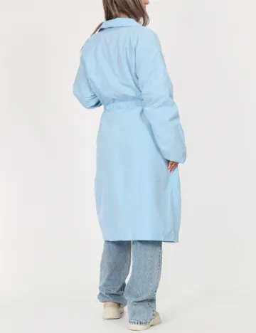 Trench Vero Moda, bleu Albastru