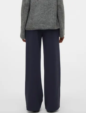 Pantaloni Vero Moda, bleumarin Albastru