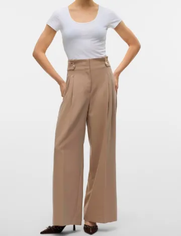 Pantaloni Vero Moda, maro Maro