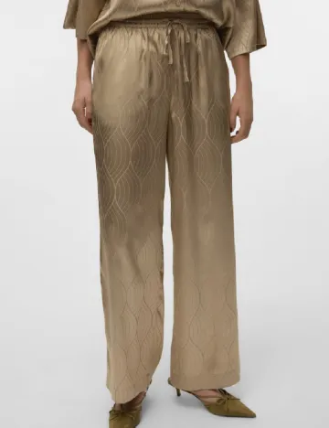 Pantaloni Vero Moda, auriu Galben