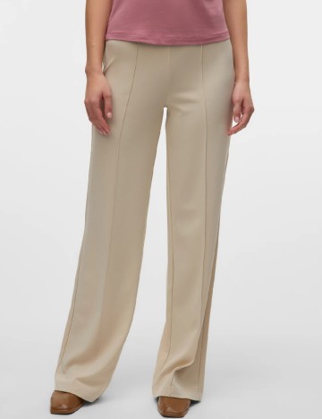 Pantaloni Vero Moda, bej