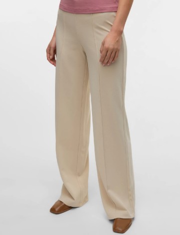 Pantaloni Vero Moda, bej