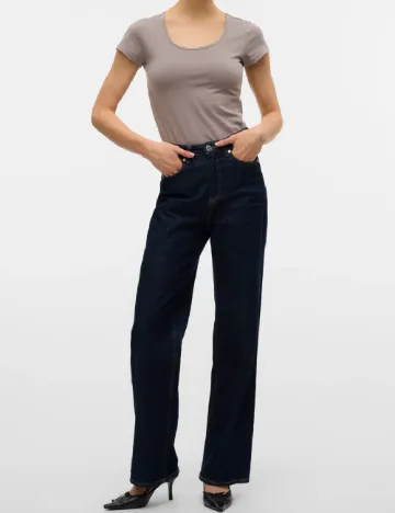 Set Tricouri 2 bucati Vero Moda, alb/gri