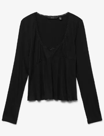 Bluza Vero Moda, negru Negru