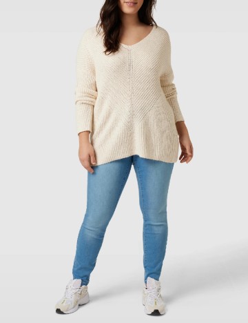 Blugi Vero Moda Curve, albastru