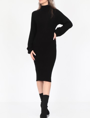 Rochie medie Vero Moda, negru