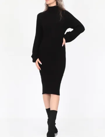 Rochie medie Vero Moda, negru Negru