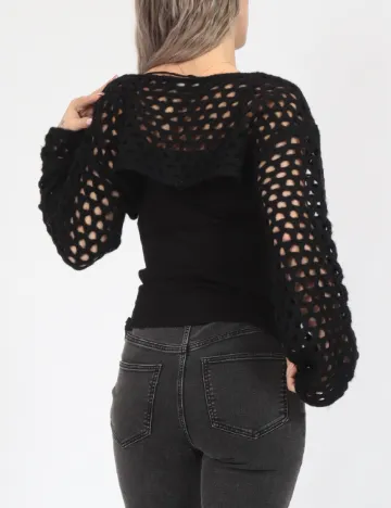 Top Vero Moda, negru Negru