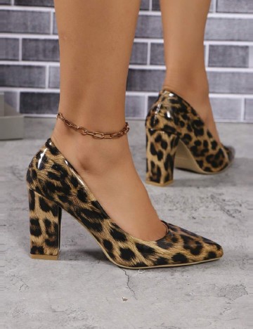 Pantofi SHEIN, animal print