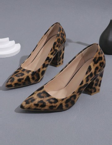 Pantofi SHEIN, animal print