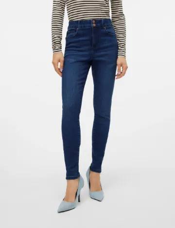 Blugi Vero Moda, bleumarin Albastru