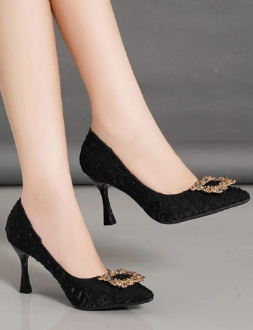 Pantofi SHEIN, negru