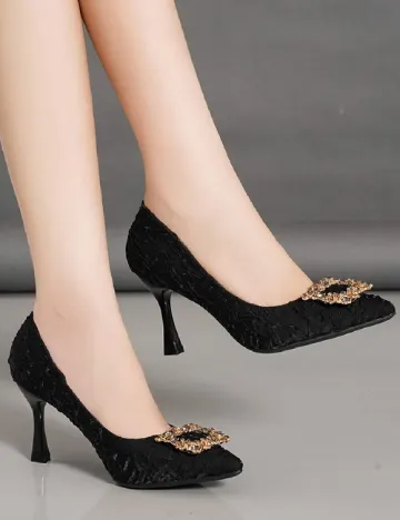 Pantofi SHEIN, negru