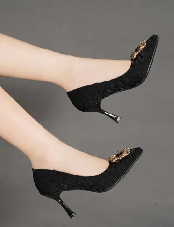 Pantofi SHEIN, negru