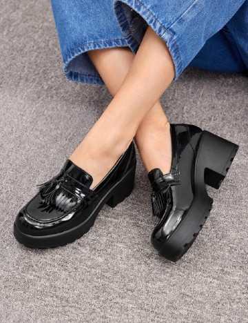 Mocasini SHEIN, negru