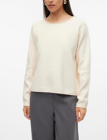 Bluza Vero Moda, crem