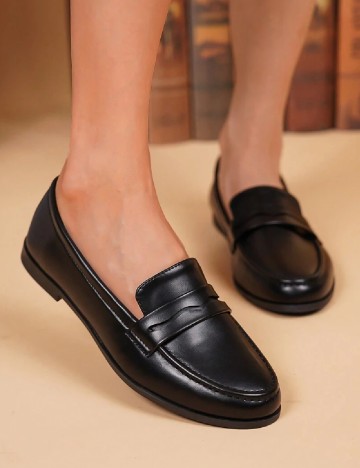 Mocasini SHEIN, negru