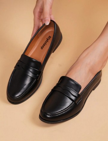 Mocasini SHEIN, negru