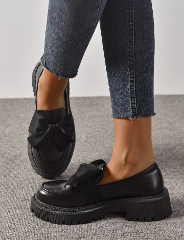 Mocasini SHEIN, negru