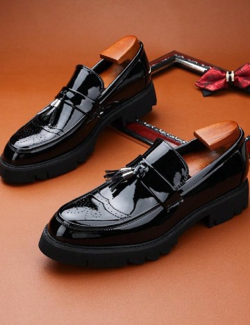 Mocasini SHEIN, negru