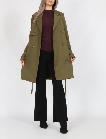 Trench Vero Moda, verde