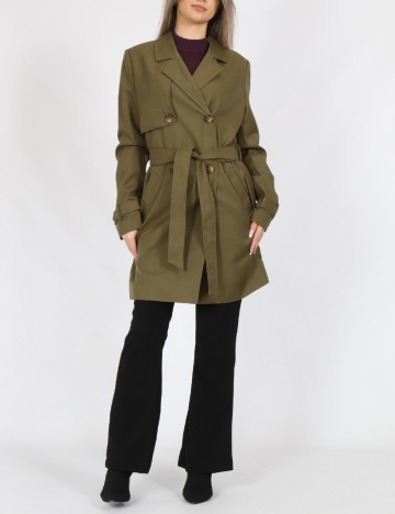 Trench Vero Moda, verde