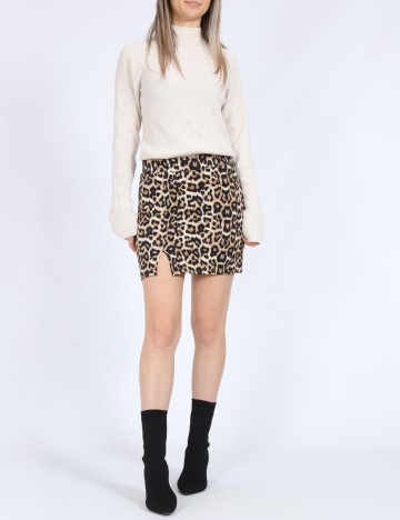 Fusta Noisy May, animal print