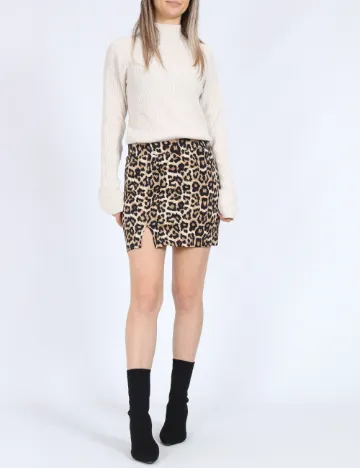 Fusta Noisy May, animal print Animal print