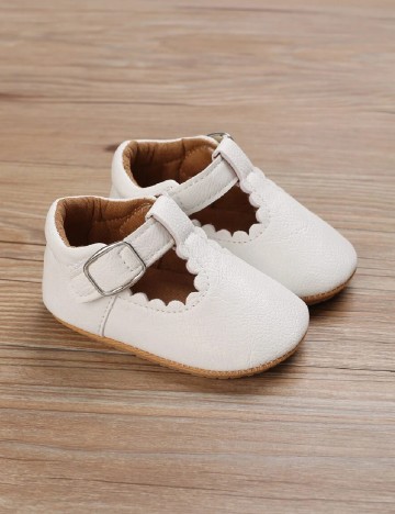Pantofi Shein Kids, alb