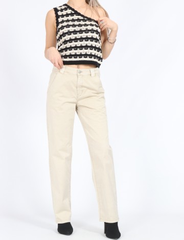 Pantaloni LMTD, bej