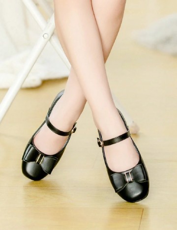 Pantofi Shein Kids, negru