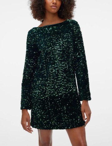 Rochie scurta Vero Moda, verde