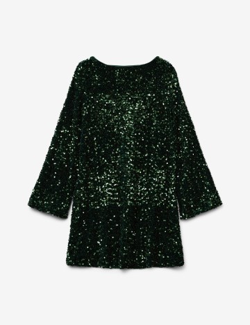 Rochie scurta Vero Moda, verde