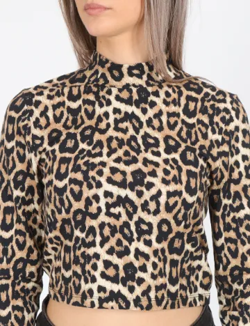 Bluza Noisy May, animal print Animal print