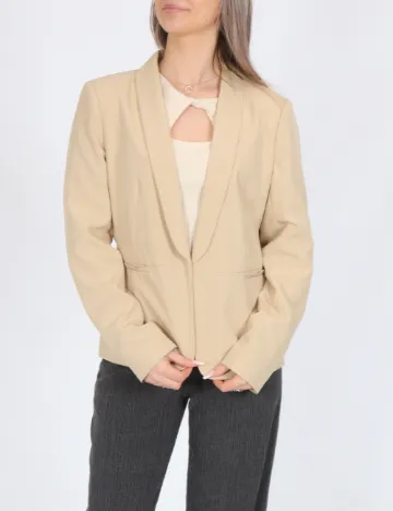 Blazer Pieces, crem Crem